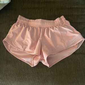 Size 6 lululemon shorts.  Used condition. No liner.